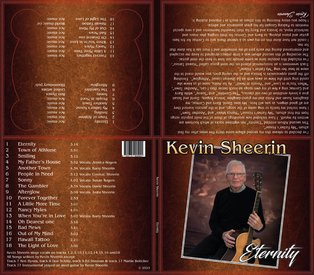 Kevin Sheerin Eternity Album